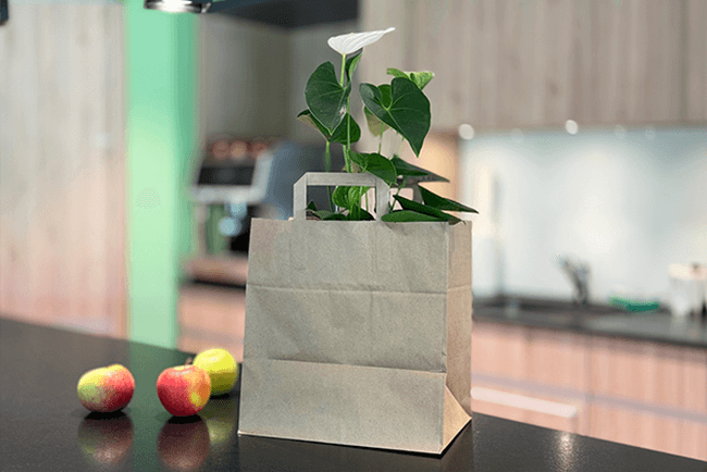 通过乐佰得喷胶系统粘合纸质手提袋