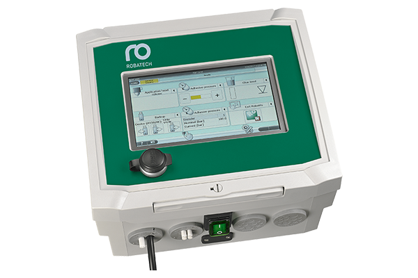 Adhesive pattern control AS 50 with pattern monitoring by Robatech