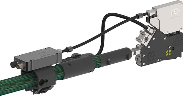 Robatech SpeedStar Compact con tubo elettroriscaldato Enduro, facile integrazione nel sistema