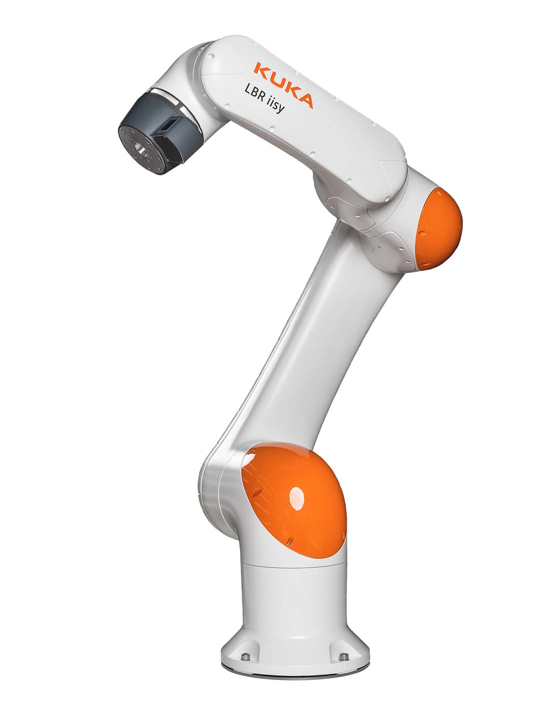 Le cobot Kuka LBR iisy 11 peut être raccordé à un système d’application de colle Robatech à l’aide du kit d’intégration.