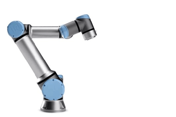 Cobot UR16e von Universal Robots mit Angaben von Nutzlast und Radius