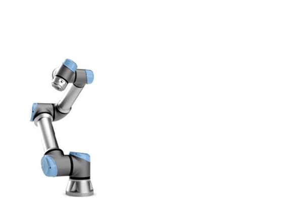 Cobot UR5e by Universal Robots with payload and radius specifications